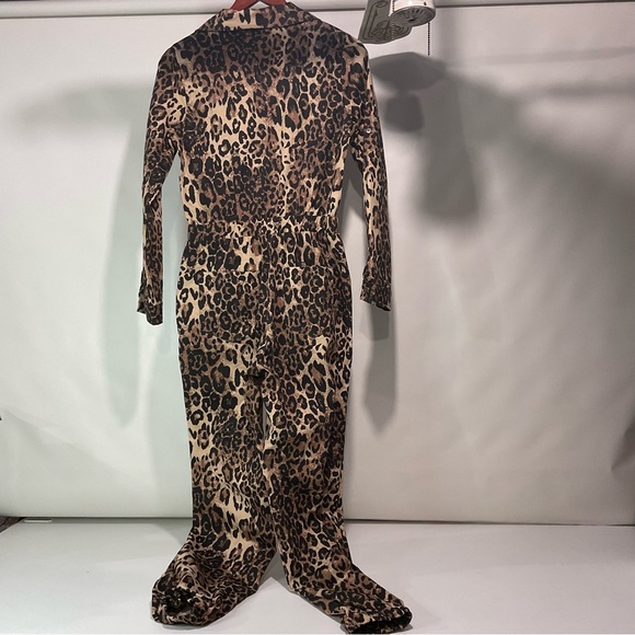 Leopard Pattern Jumpsuit / Bodysuit - Picture 6 of 10
